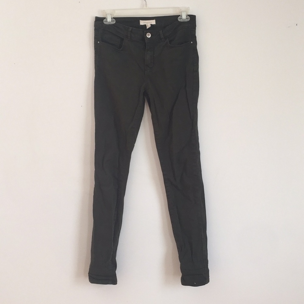 forest green skinny pant